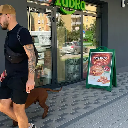 Apartament Lux Nowe Ogrody 1 24h Meldowanie Lotnisko Targi *